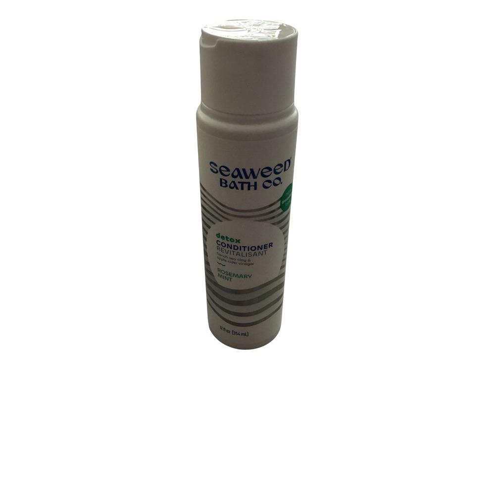 Seaweed Bath Co Detox Conditioner Rosemary Mint French Sea Clay 12oz‎ New
